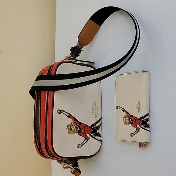 Coach Bags Coach Marvel Jes Crossbody Carol Danvers Purse And
